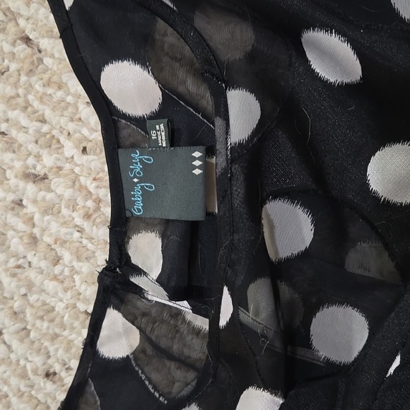 Charming Black and White Polka Dot Dress - Picture 2 of 13